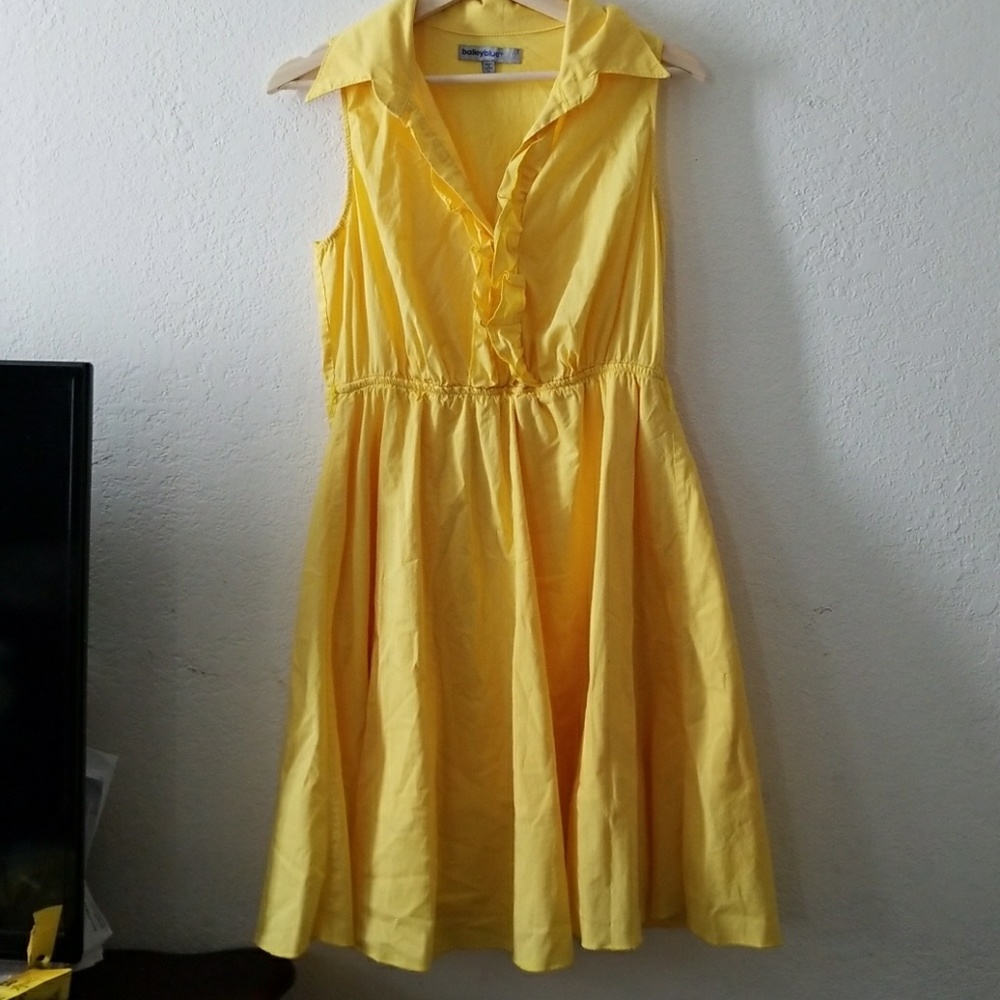 Sunny Yellow Dress